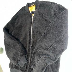 Fuzzy Bomber. Warm. Handsome. Huggable. Nice Layer Piece